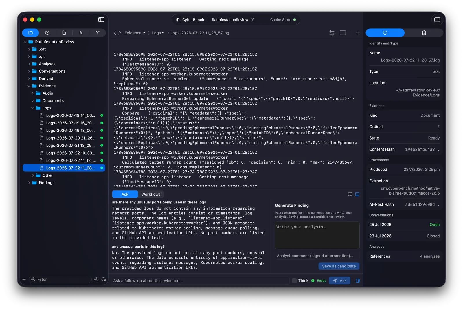 Your Stack workload configuration pane