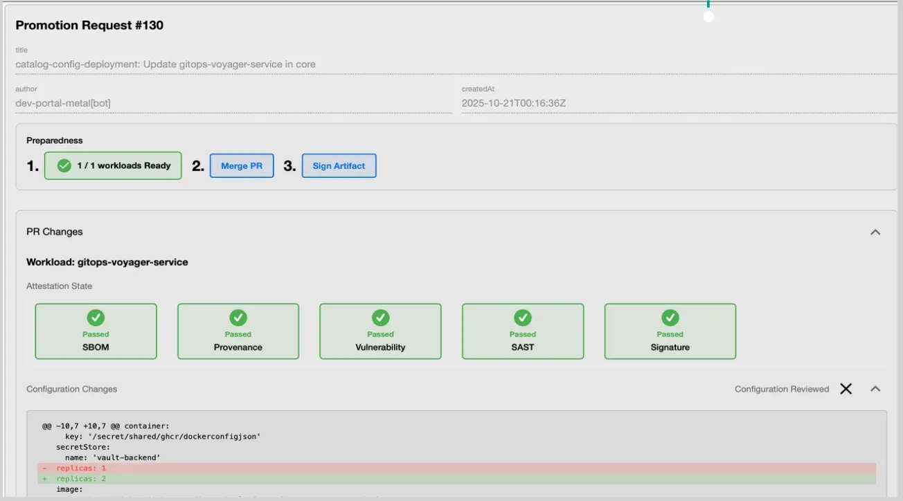 Your Stack workload configuration pane
